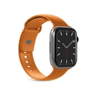 Puro Icon silikoninis dirželis Apple Watch 44 / 45 / 46 / 49 mm – oranžinis