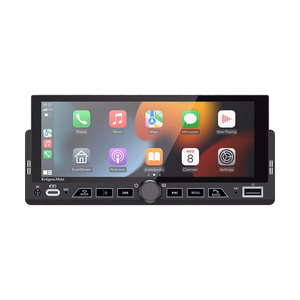 Kruger&Matz KM2017 1DIN CarPlay/AndroidAuto automobilio radijas
