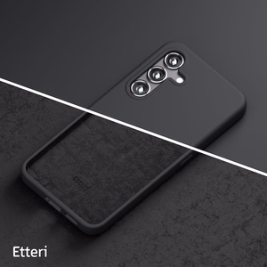 Etteri Silikoninis dėklas for Samsung Galaxy A17 5G juodas
