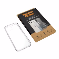 PanzerGlass ClearCase antibakterinis dėklas telefonui su Military Grade sertifikatu iPhone 13 / 14 / 15 - permatomas