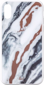 Чехол Laut MINERAL GLASS для iPhone XS Max, минерально-белый