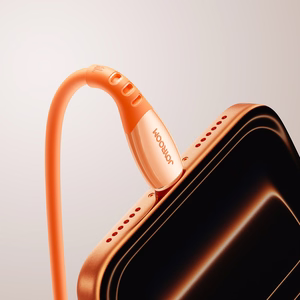 Joyroom S-A59 Vibrant Series 60W USB-C - USB-C Laidas 1.2m - oranžinis