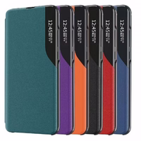 Dėklas "Smart View TPU" skirtas Samsung A326 A32 5G violetinis