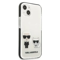 KARL LAGERFELD KLHCP13MTPECKW IPHONE 13/14/15 6.1 "DĖKLAS BALTAS / BALTAS KARL & CHUPETTE