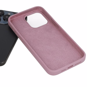 Dėklas telefonui Silicone Lite for Iphone 16e - pilkas (m)