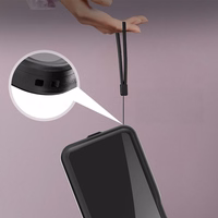 Dėklas atsparus vandeniui SHELLBOX A16 SAMSUNG A16 - juodas (m)