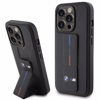 BMW Grip Hot Stamp dėklas telefonui iPhone 15 Pro Max - juodas