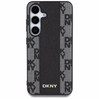DKNY odinis languoto rašto magnetinis dėklas telefonui Samsung Galaxy S25 - juodas