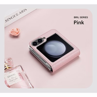 Dėklas Dux Ducis Bril Samsung F741 Z Flip6/F761 Z Flip7 FE rožinis