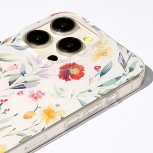 Glow Glam dėklas telefonui iPhone 13 6,1" baltas