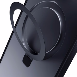 Чехол 3mk Smoke Mag&Stand для Samsung Galaxy S25 Ultra - чёрный