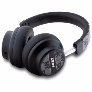 Беспроводные накладные наушники DKNY Checkered Pattern с Bluetooth 5.3, чёрные