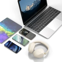 Dudao X22 Max belaidės Bluetooth ausinės ant ausų su ANC - smėlio spalvos