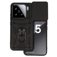 Slide Camera Armor dėklas telefonui Xiaomi 15 5G juodas
