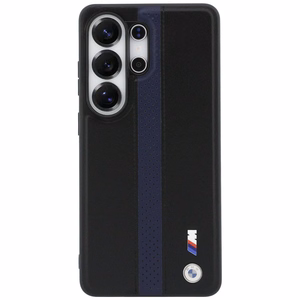 BMW Perforated Stripe Logo MagSafe Dėklas for Samsung Galaxy S26 Ultra - mėlynas
