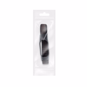 Nailoninis dirželis XIAOMI Mi Band 5 / 6 / 7 juodas (05)