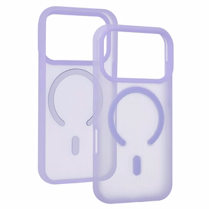 Tel Protect Mist Matte Magsafe dėklas Iphone 16, blyškiai violetinis