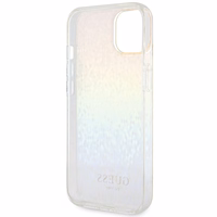 Guess IML Faceted Mirror Disco Iridescent dėklas telefonui iPhone 15 - įvairiaspalvė