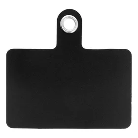 Įdėklas telefonui pakabukui / standus - juodas