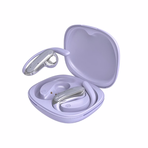 Dudao U17Z Bluetooth 5.3 OWS ausinės su ausų kabliukais - violetinės