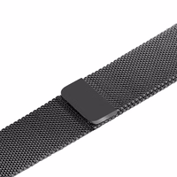 Crong Milano Steel - Stainless Steel dirželis Apple Watch 44/45/46/49 mm (Graphite)