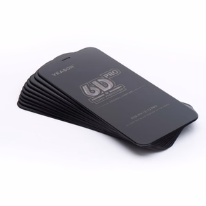 6D Pro Veason grūdintas stiklas (rinkinys 10in1), skirtas Samsung Galaxy A37 5G, juodas