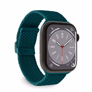 Puro Loop nailoninis dirželis Apple Watch 38/40/41mm - tamsiai žalias