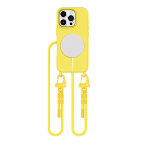 Tech-Protect Magnecklace MagSafe dėklas iPhone 16 Pro geltonas