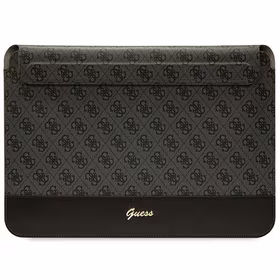 Guess 4G Stripe Metal Logo dėklas 14" nešiojamam kompiuteriui - juodas