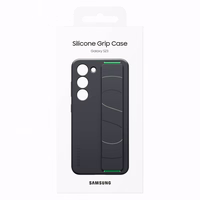 Dėklas EF-GS911TBE Samsung Silicone Cover with Strap Galaxy S911 S23