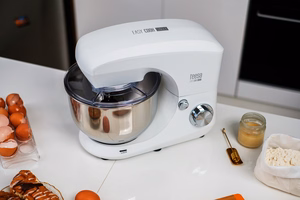 Virtuvinis kombainas EASY COOK SINGLE WHITE, 1400 W, 5,5 l