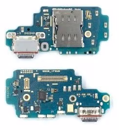 Lanksčioji jungtis Samsung S928 S24 Ultra su įkrovimo kontaktu, mikrofonu, SIM lizdu originali (service pack)