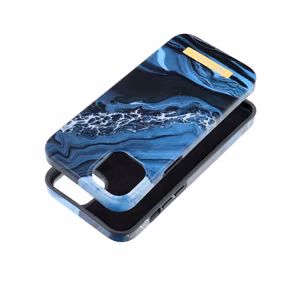 Case for iPhone 14 PLUS Forcell F-Protect Mirage compatible with MagSafe ocean marble