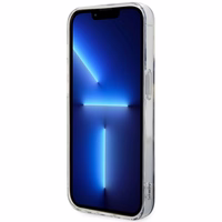 Guess GUHMP14LHTMRSK iPhone 14 Pro 6.1" juodas/juodas kietas dėklas Auksinis Marmuras MagSafe