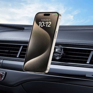Tech-Protect N56 magnetinis automobilio telefono laikiklis su MagSafe oro angai - juodas