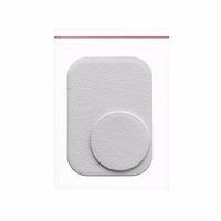 Ženklelis magnetiniam automobilio laikikliui su oda sidabrinis