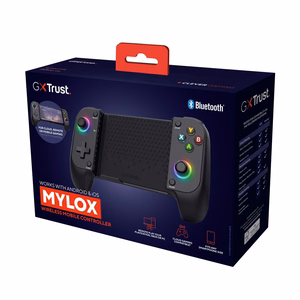 Trust GXT 735 Mylox juodas Bluetooth žaidimų pultelis analoginis / skaitmeninis Android, iOS
