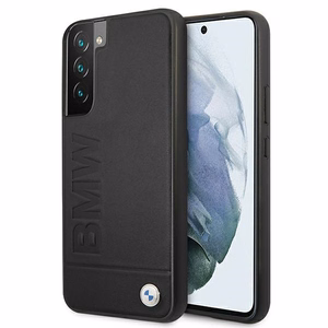Dėklas telefonui BMW Signature Logo Imprint Samsung Galaxy S22+ - juodas