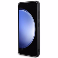 DKNY odinis Mono Stripe ir Metal Logo dėklas telefonui Samsung Galaxy S24+ - juodas