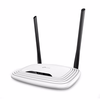 TP-Link TL-WR841N belaidis maršrutizatorius Greitas eternetas Viena juosta (2,4 GHz) Juoda, Balta
