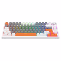 Savio ASTRAL WHITE JADE 3 COLOURS klaviatūra Žaidimams USB QWERTY JAV tarptautinė versija