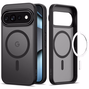Tech-Protect Magmat MagSafe dėklas, skirtas Google Pixel 9 Pro XL / 10 Pro XL / 11 Pro XL, matinis juodas