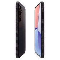 Spigen Liquid Air dėklas telefonui Samsung Galaxy S24 - matinė juoda