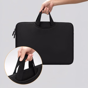 Wozinsky WNT-15B 15.6" Laptop Bag with Retractable Neoprene Handle - Black