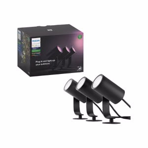 Philips Hue Lily Outdoor Spot base set 3x8W 24V Hue White and Color Ambiance