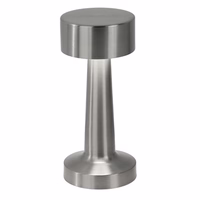 Naktinė lempa WDL-03 belaidė sidabrinė