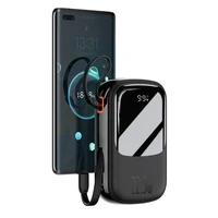 Baseus išorinė baterija 20000mAh Qpow Pro - USB + Type C - PD 22,5W su Type C kabeliu (PPQD060301) juoda