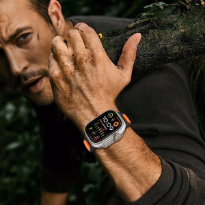 TECH-PROTECT ICONBAND LINE APPLE WATCH 8 / 9 / 10 / 11 / SE / ULTRA (44 / 45 / 46 / 49 MM) juodas/juodas