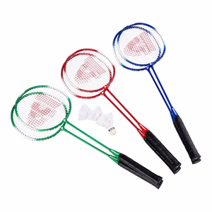 Donnay 6 dalių badmintono rinkinys dėkle, raudonas