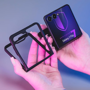 3mk Satin Armor Dėklas+ Samsung Galaxy Z Flip 7 - skaidri juoda